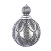 Vickerman MC193184 8" Gunmetal Antique Holly Drop Christmas Ornament
