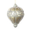 Vickerman MC193208 11" Gold Antique Scroll Drop Christmas Ornament