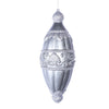 Vickerman MC194487 15" Pewter Antique Swirl Drop Ornament
