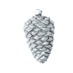 Vickerman MC194625 5.5" Limestone Antique Pinecone Christmas Ornament Set Of 3