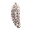 Vickerman MC194776 8" Mocha Antique Pinecone  Christmas Ornament Pack Of 2