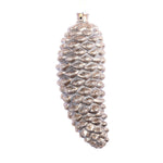 Vickerman MC194776 8" Mocha Antique Pinecone  Christmas Ornament Pack Of 2