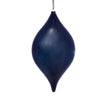 Vickerman MC197431 11.5" Midnight Blue Wood Grain Drop Christmas Ornament Pack Of 2