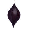 Vickerman MC197465 11.5" Burgundy Wood Grain Drop Christmas Ornament Pack Of 2