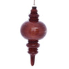 Vickerman MC197588 13" Copper Wood Grain Finial Ornament