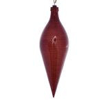 Vickerman MC197788 12" Copper Wood Grain Shuttle Ornament