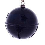 Vickerman MC198031 3" Midnight Blue Wood Grain Bell Ornament