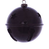 Vickerman MC198065 3" Burgundy Wood Grain Bell Ornament