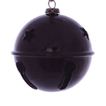 Vickerman MC198065 3" Burgundy Wood Grain Bell Ornament