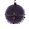 Vickerman MC198126 4" Plum Wood Grain Bell Ornament