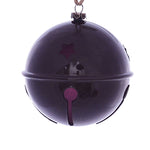 Vickerman MC198126 4" Plum Wood Grain Bell Ornament