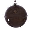 Vickerman MC198187 4" Pewter Wood Grain Bell Ornament
