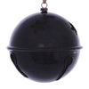 Vickerman MC198264 4.75" Moss Green Wood Grain Bell Christmas Ornament Set Of 4