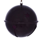 Vickerman MC198326 6" Plum Wood Grain Bell Ornament