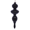 Vickerman MC198664 14" Moss Green Wood Grain Bubble Finial Ornament Pack Of 3