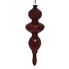 Vickerman MC198688 14" Copper Wood Grain Bubble Finial Ornament Pack Of 3