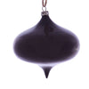 Vickerman MC198865 4" Burgundy Wood Grain Onion Ornament