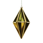 Vickerman MC212114D 5.5" Olive Shiny Finial Christmas Ornament 4 Pieces Per Bag