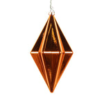 Vickerman MC212118D 5.5" Burnished Orange Shiny Finial Christmas Ornament 4 Pieces Per Bag