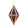 Vickerman MC212158D 5.5" Rose Gold Shiny Finial Christmas Ornament 4 Pieces Per Bag
