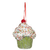 Vickerman MC224973 4.5" Lime Cupcake Ornament 2 Per Bag.