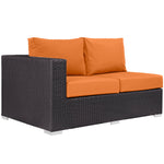 Modway EEI-1842 Convene Outdoor Patio Left Arm Loveseat