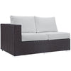 Modway EEI-1842 Convene Outdoor Patio Left Arm Loveseat