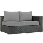 Modway EEI-1857 Sojourn Outdoor Patio Sunbrella Right Arm Loveseat