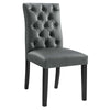 Modway EEI-2230 Duchess Button Tufted Vegan Leather Dining Chair