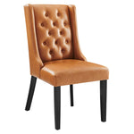 Modway EEI-2234 Baronet Button Tufted Vegan Leather Dining Chair