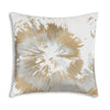 Oversized Square Accent Pillow – Embroidered Cushion