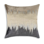Mira Velvet Pillow 22" x 22" – Plush Embroidered Modern Glam Square Accent Cushion By Cloud9