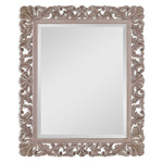 Decorative Rectangle Wall Mirror 36.5" H Ornate Frame Mirror by One Pixie Street