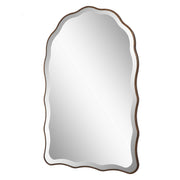 Modern Arch Scalloped Wall Mirror 36