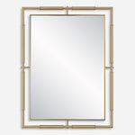 Uttermost 08188 It’s All Connected Rectangle Wall Mirror with Floating Polished Edge