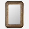 Uttermost 07087 Alvaro Antique Brass Mirror Gold with Deep Textured Frame