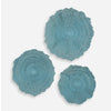 Uttermost 04378 Ocean Gems Blue Coral-Inspired Wall Decor Set of 3