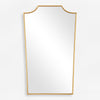 Uttermost 08239 Demure Antique Gold Mirror with Feminine Silhouette