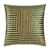 Geometric Foil Decorative Pillow 22" X 22" Modern Glam