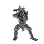 Metal Predator Figurine 8.66" H – Handcrafted Warrior with Bow & Arrow By Old Modern Handicrafts