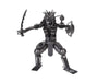 Metal Predator Figurine – Handmade Warrior with Shield & Sword – 8.66 Inch Height