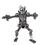 Metal Robocop Figurine 8.27"– Handmade Sci-Fi Collectible By Old Modern Handicrafts