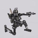 Metal Robocop Figurine 6.3" – Handmade Movie Collectible Robot – Action Mode By Old Modern Handicrafts