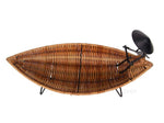 Old Modern Handicrafts MS015 Asian Style Tranquility Boat Basket