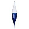 Vickerman MT181302 22" Blue Candy/White Glitter Finial