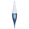 Vickerman MT181329 22" Periwinkle Candy/White Glitter Finial
