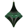 Vickerman MT194004D 8" Green Candy Glitter Drop Christmas Ornament