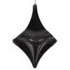 Vickerman MT194017D 8" Black Candy Glitter Drop Christmas Ornament