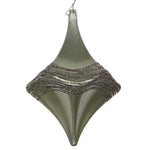 Vickerman MT194023D 8" Wrought Iron Candy Glitter Drop Ornament.
