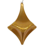 Vickerman MT194037D 8" Honey Gold Candy Glitter Drop Christmas Ornament